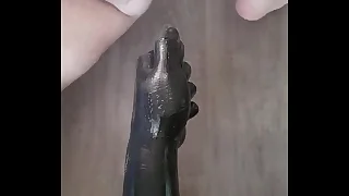 Large Insertions 9, Relief not far from against fisting dildo